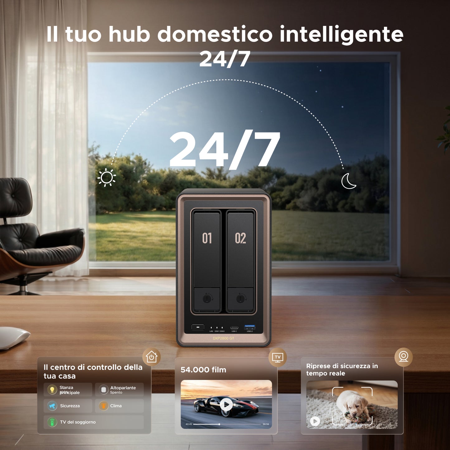 UGREEN NASync DXP2800 GT