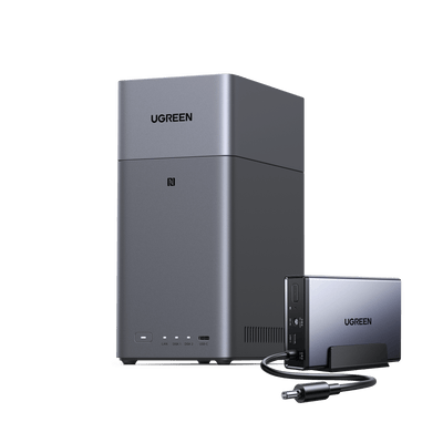 UGREEN NASync DH2300 + 120W DC UPS