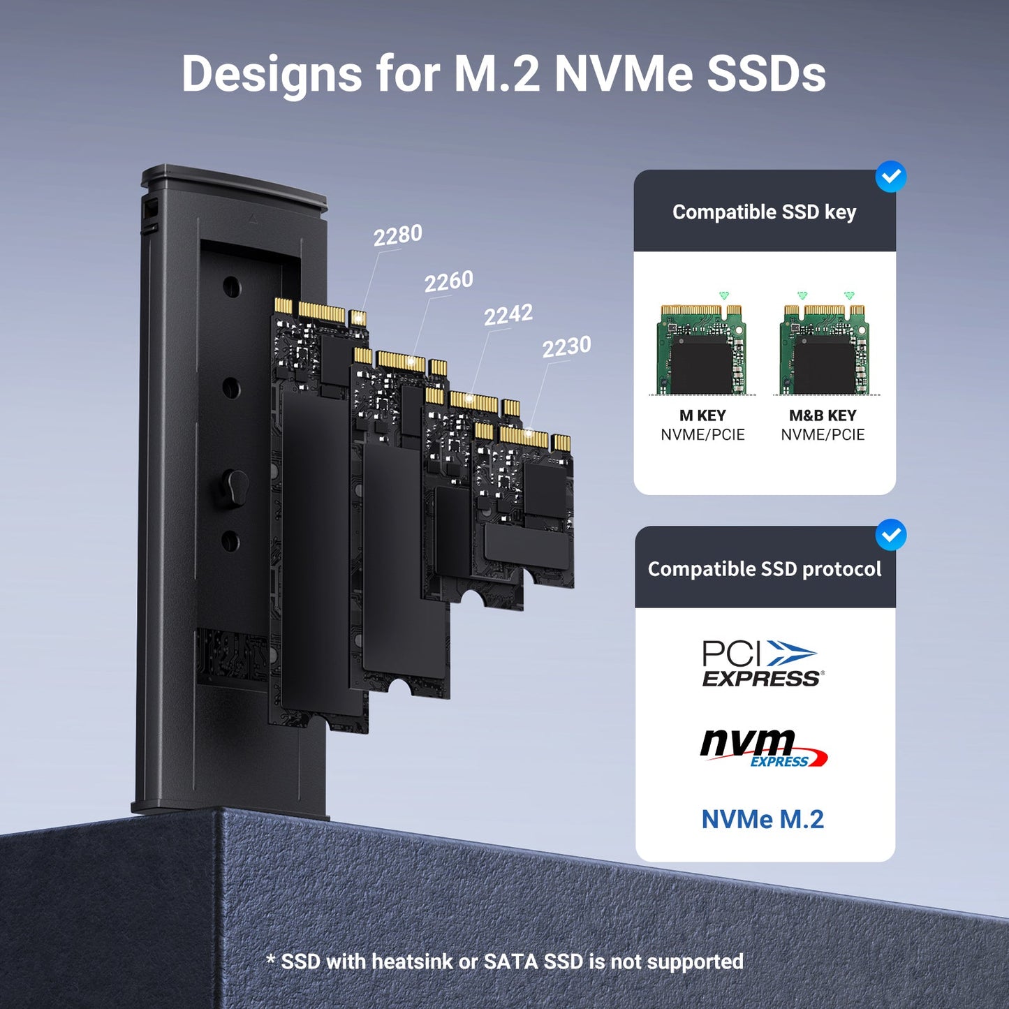UGREEN M.2 NVMe SSD Enclosure Adapter