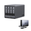 UGREEN 4Bay NAS paired with a dedicated UPS ensures worry-free storage for your data.