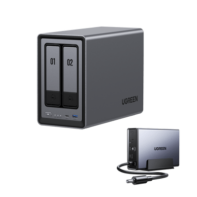 UGREEN NASync DXP2800 + 120W DC UPS