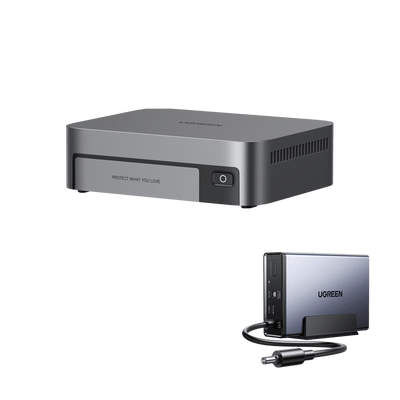 UGREEN NASync DXP480T Plus + 120W DC UPS