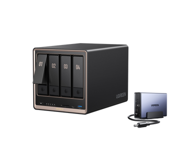 UGREEN NASync DXP4800 GT + 120W DC UPS