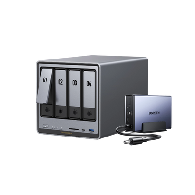UGREEN NASync DXP4800 Pro + 120W DC UPS